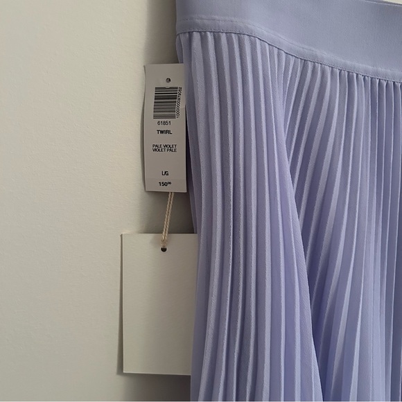 Wilfred Aritzia size L women’s pale violet Twirl midi/maxi length skirt NWT! - Picture 5 of 9